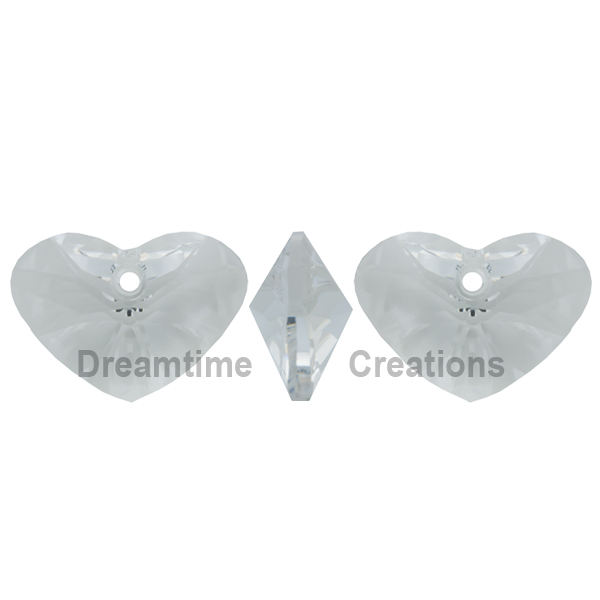 Dreamtime Crystal DC 6250 Crazy 4 U Heart Pendant Crystal 17mm